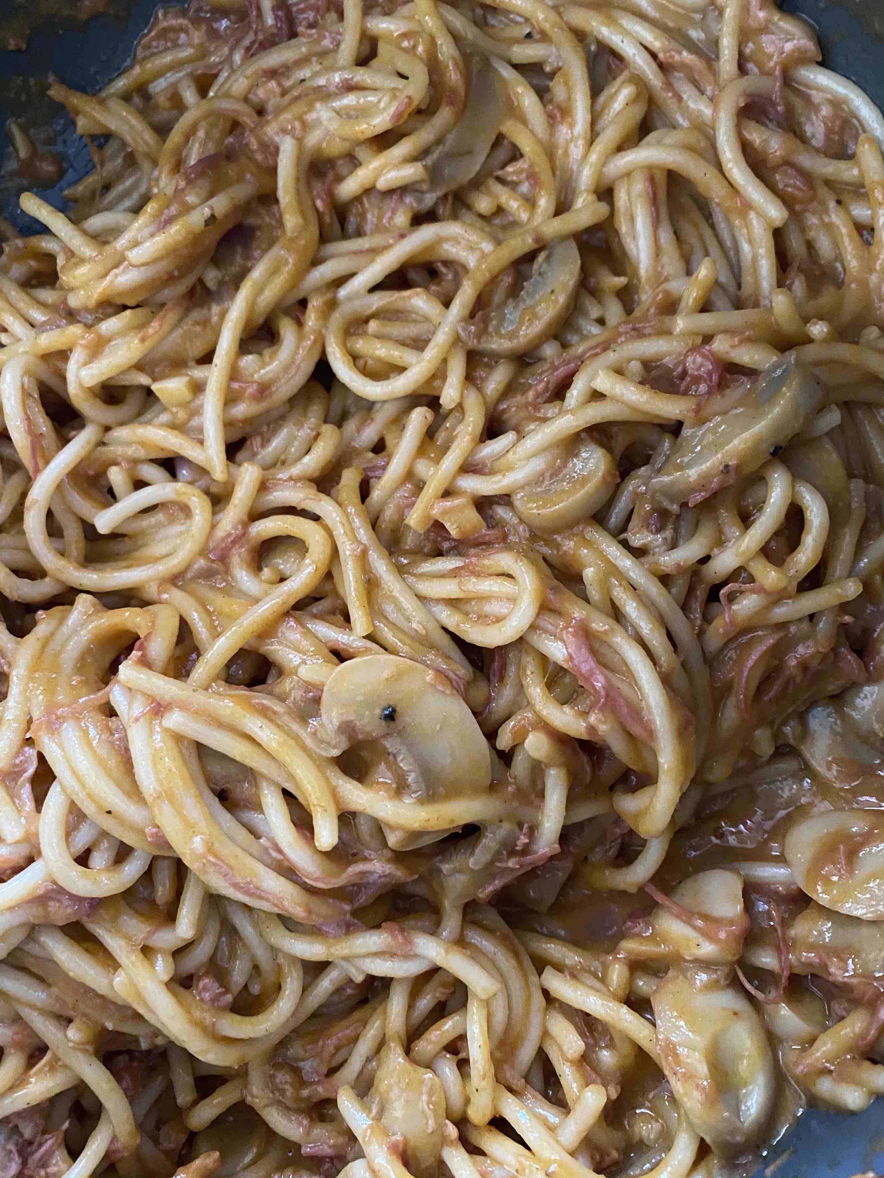 Recipe Corned Beef Pasta in Red Cream Sauce A Complicated Melody